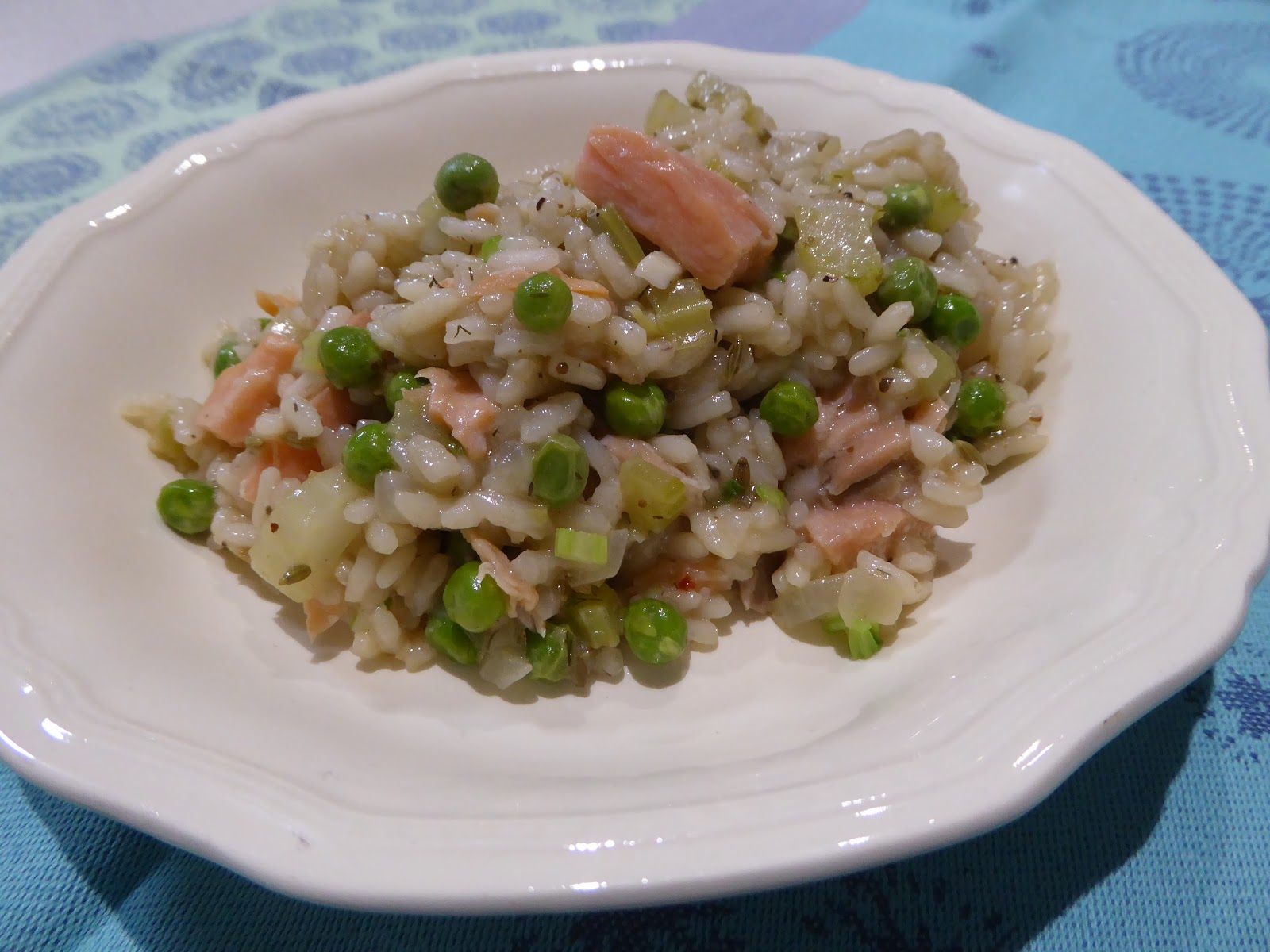 Feed your Inner Cook Smoked Salmon and Dill Risotto