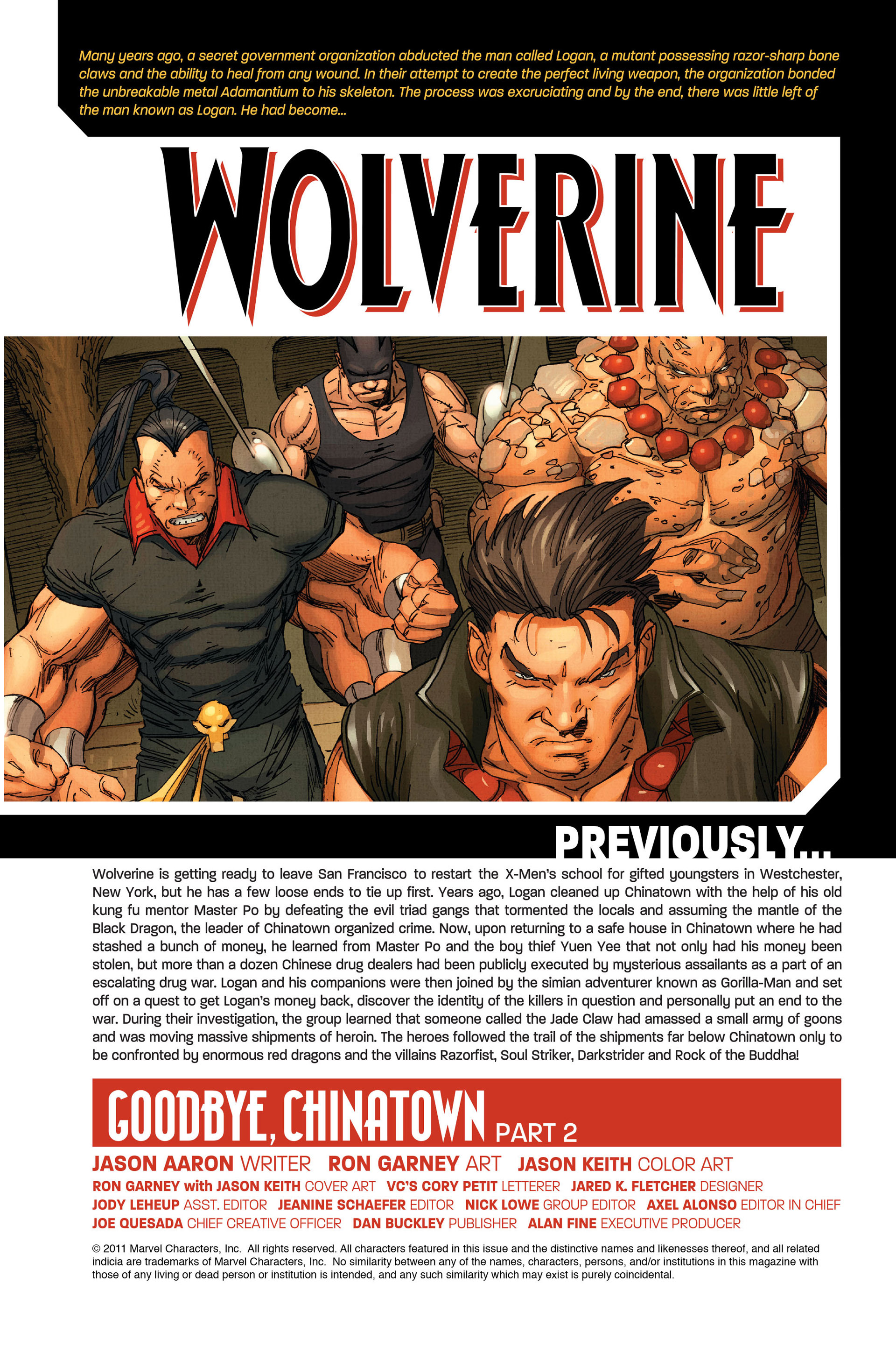 Read online Wolverine (2010) comic -  Issue #18 - 2