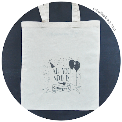 free downloads for tote bags and favors | celebrate with Creative Bag