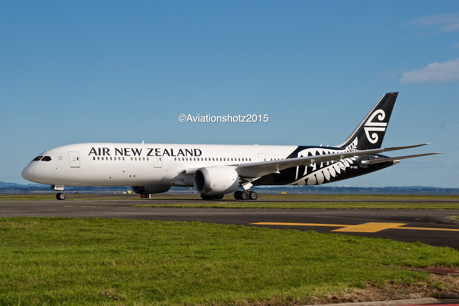 Aviationshotz Air New Zealand's First B7879, Auckland Los Angeles