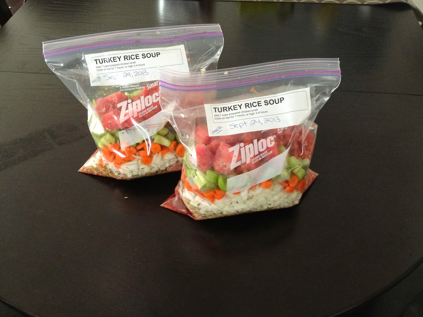 Gray Notes: healthy crockpot freezer meals