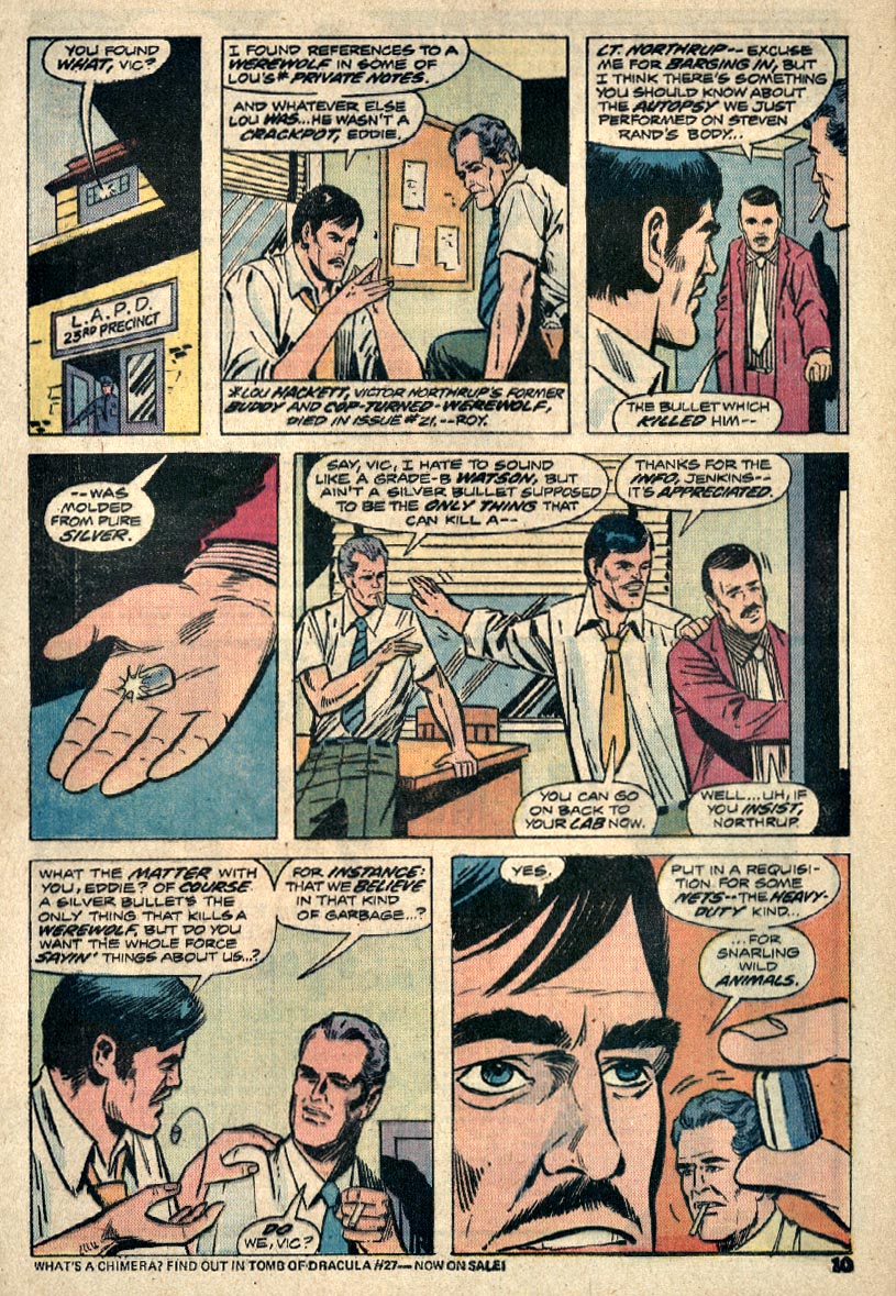 Read online Werewolf by Night (1972) comic -  Issue #24 - 7