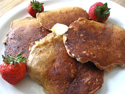 Oatmeal Apple Pancakes