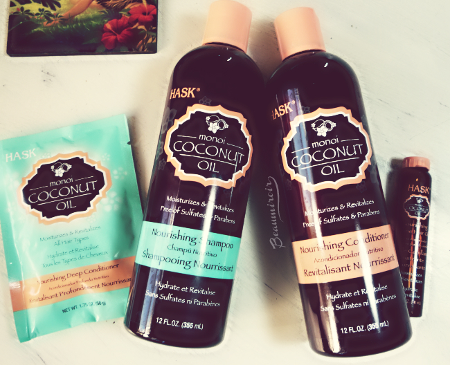 Review: Hask Coconut Oil Hair Care Collection - Beaumiroir