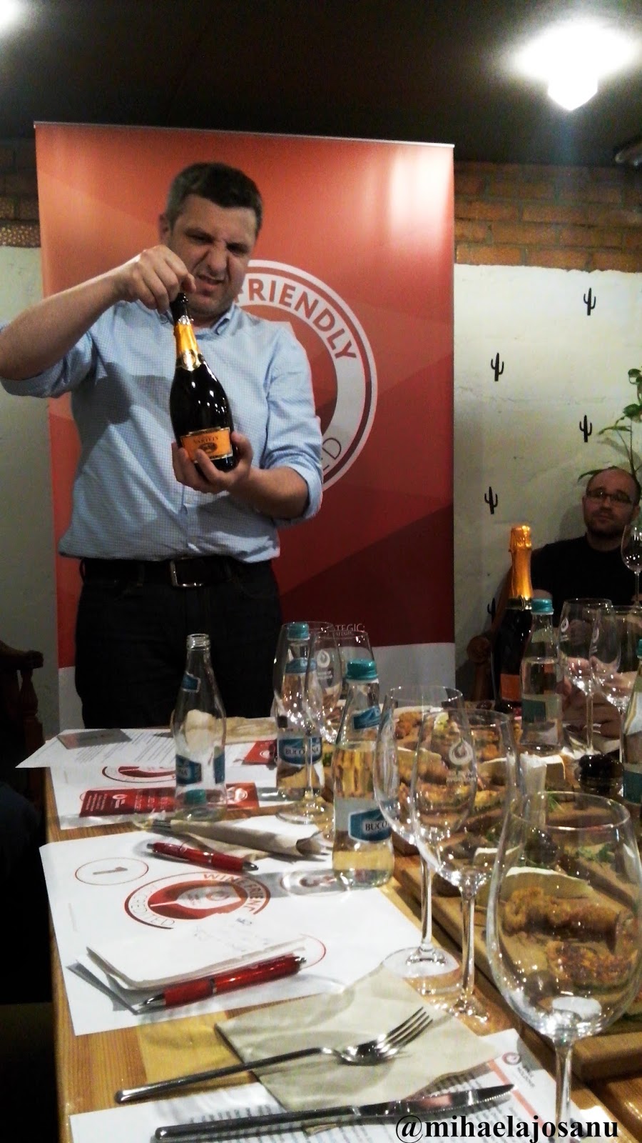 Andrei Cibotaru wine friendly Wine friendly la rozmarin cafe