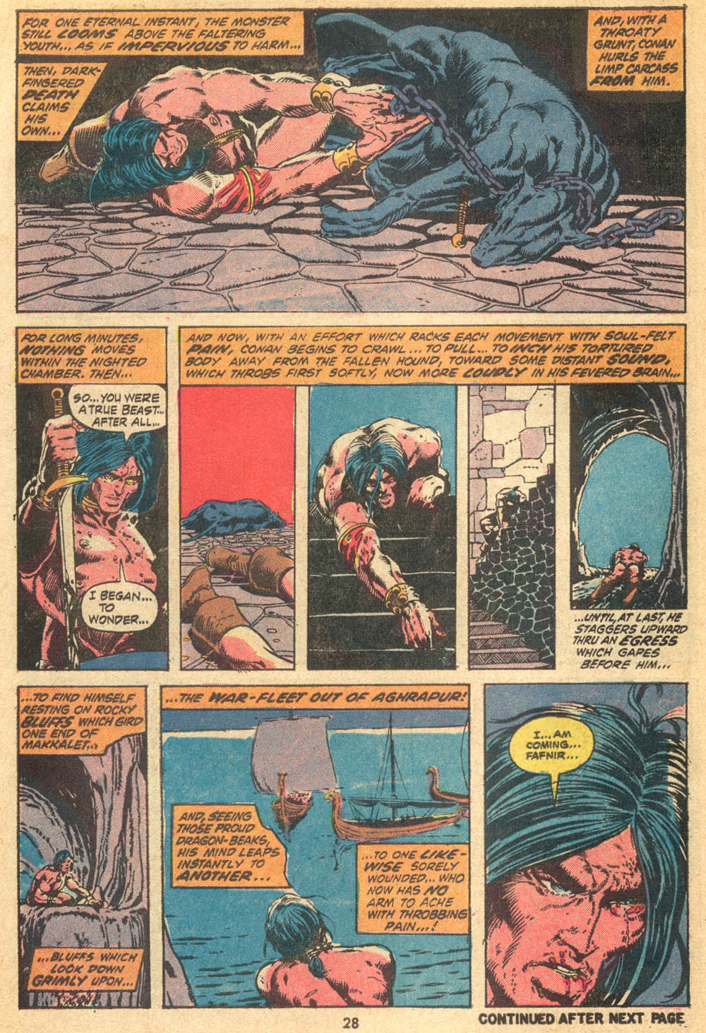 Read online Conan the Barbarian (1970) comic -  Issue #20 - 19
