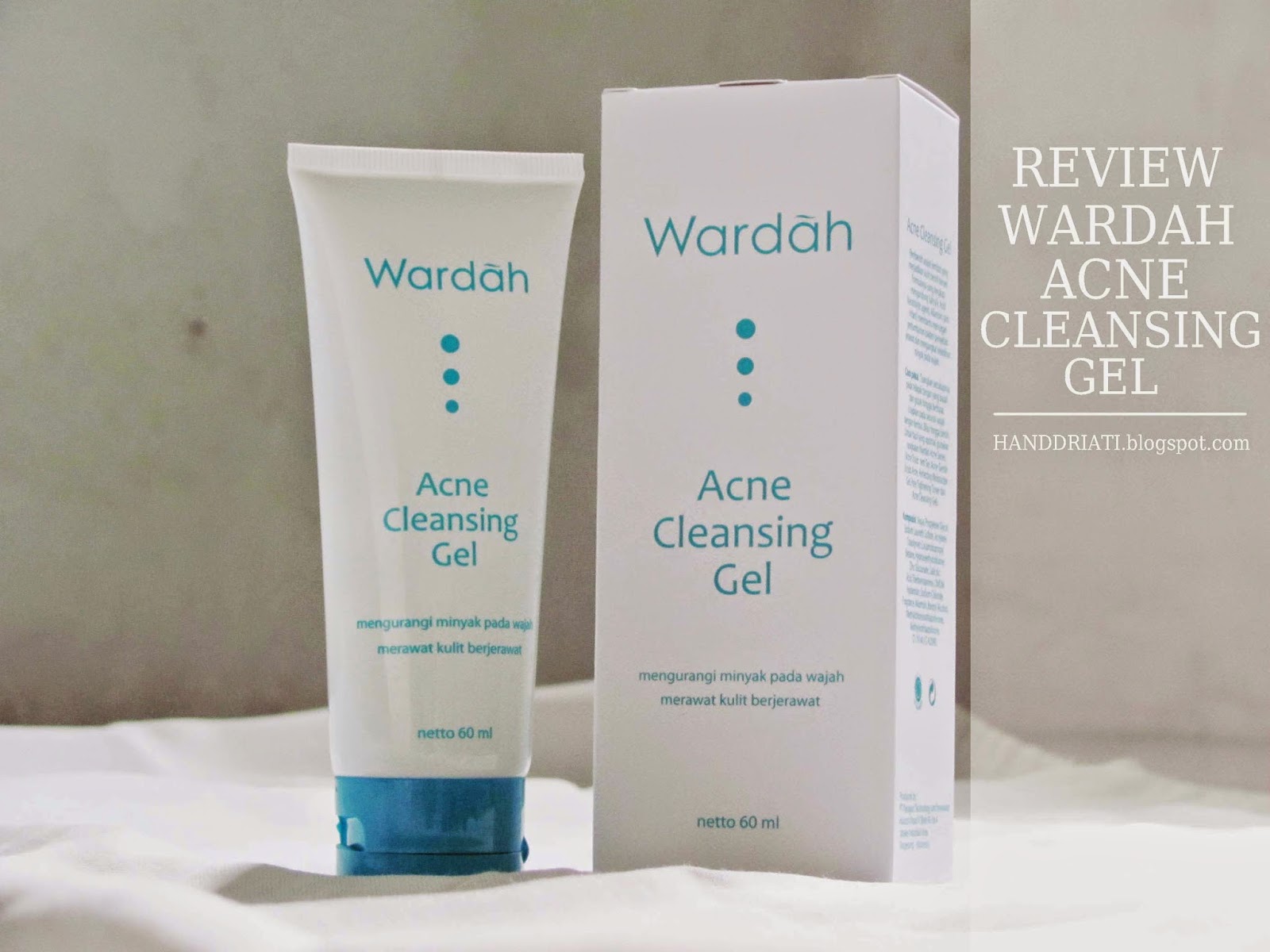 Review Wardah Acne Cleansing Gel si Pembersih Wajah Untuk