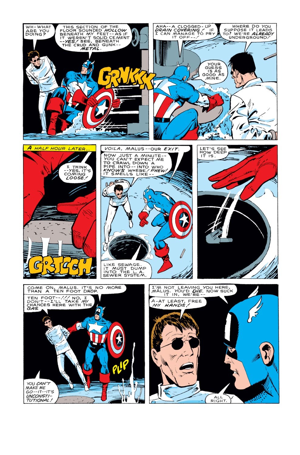 Read online Captain America (1968) comic -  Issue #329 - 19