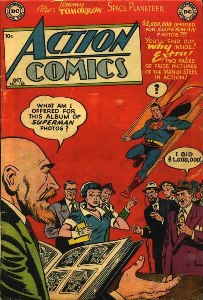 Read online Action Comics (1938) comic -  Issue #185 - 1