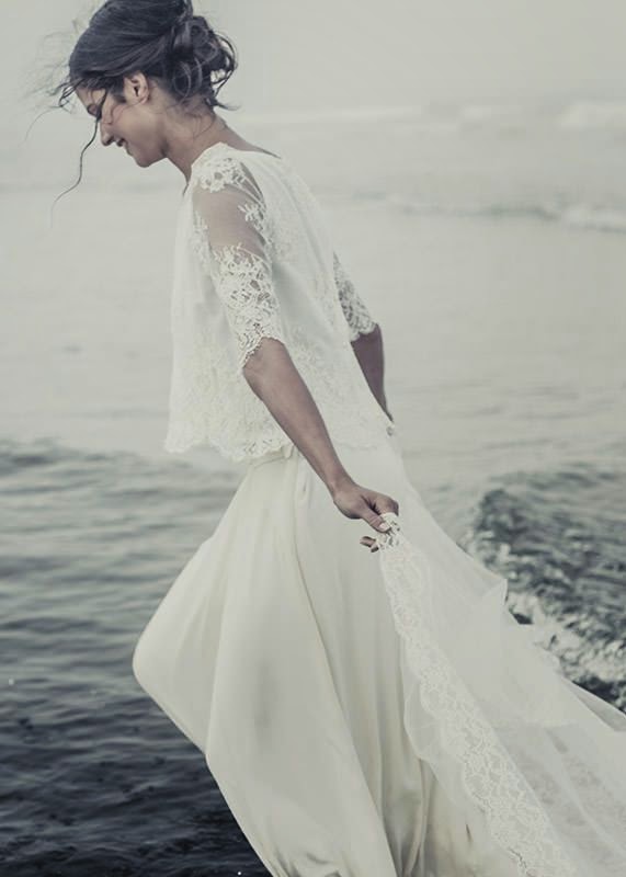 Wedding Dresses Laure de Sagazan Bridal : Cool Chic Style Fashion