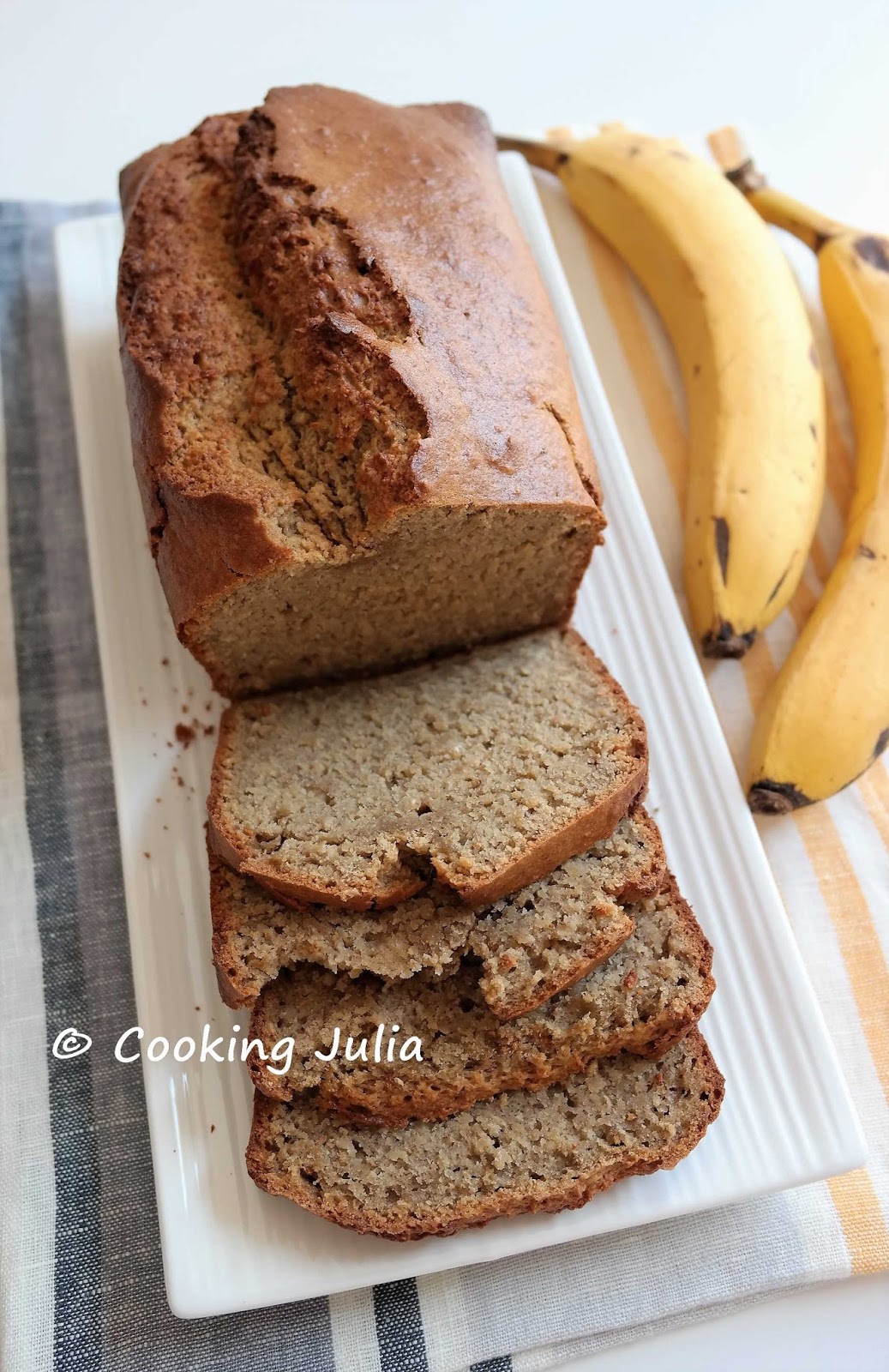 COOKING JULIA BANANA BREAD HEALTHY