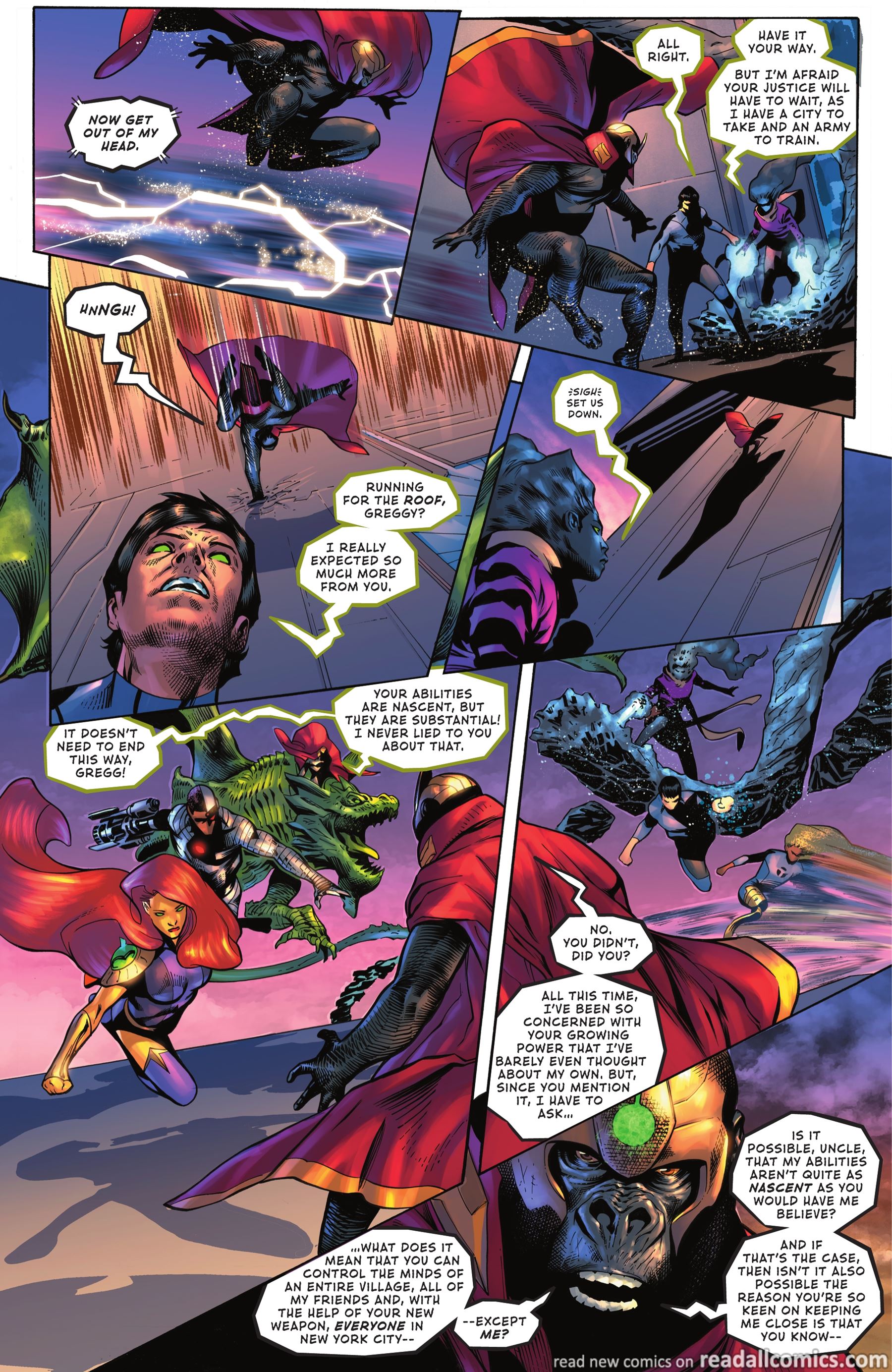 Teen Titans Academy #1 chapter 7 page 14