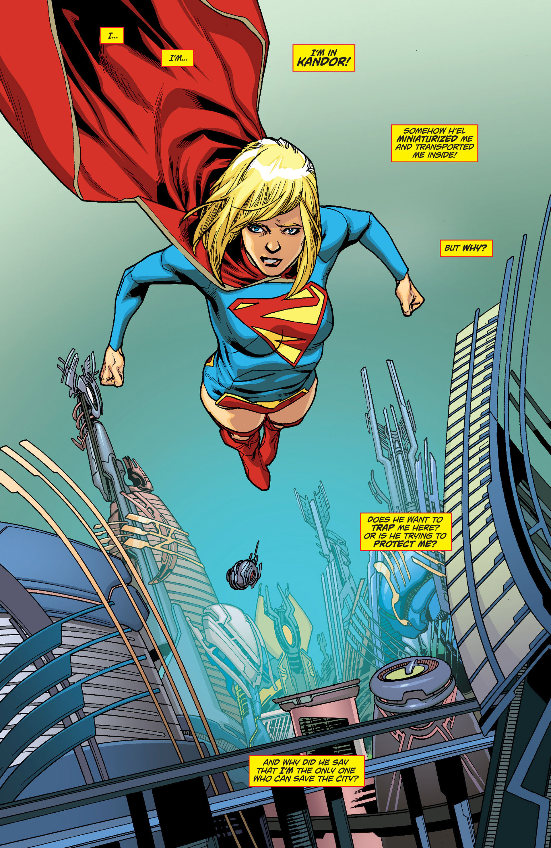 Read online Supergirl (2011) comic -  Issue #15 - 10