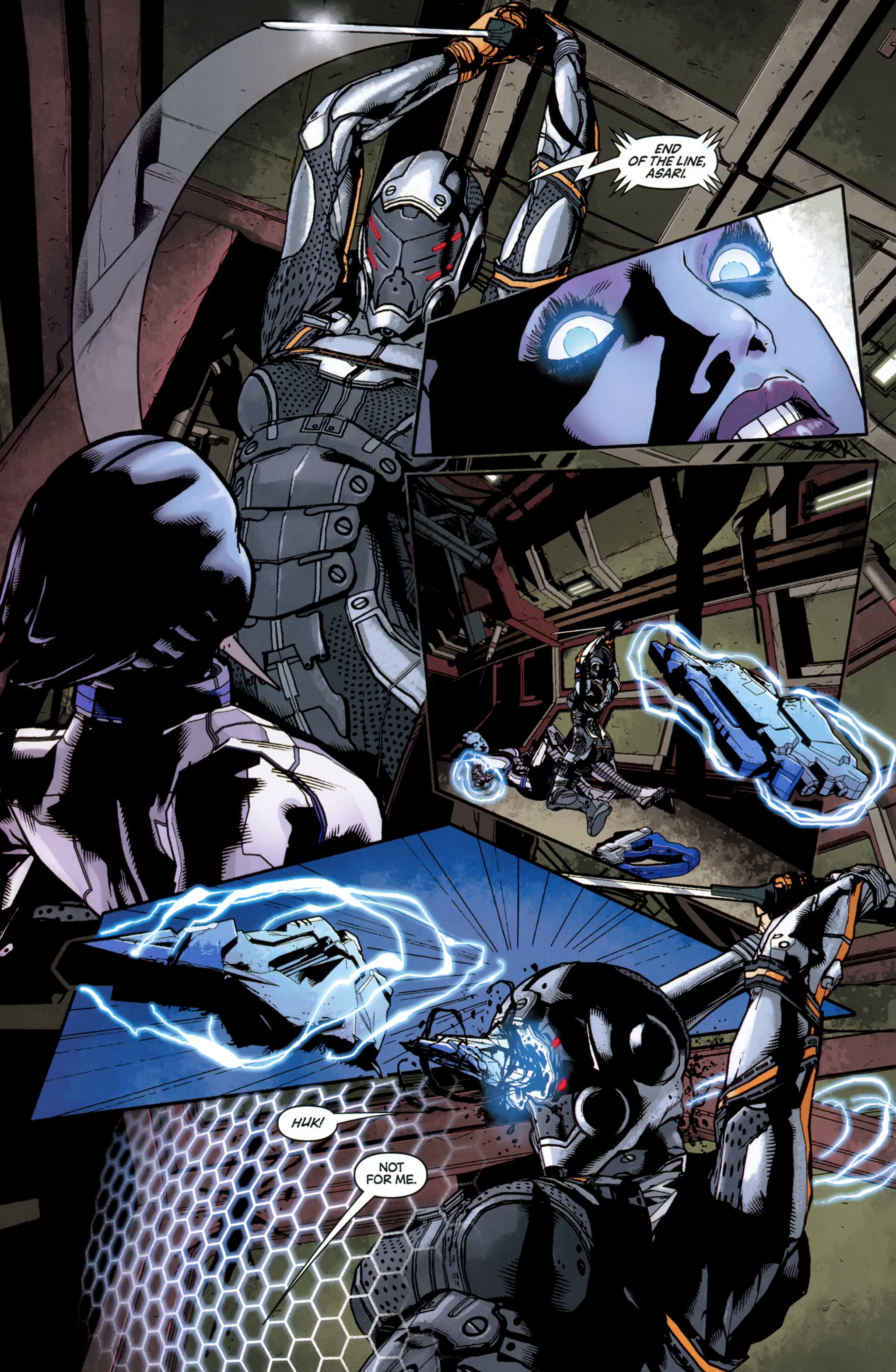 Read online Mass Effect: Homeworlds comic -  Issue #4 - 19