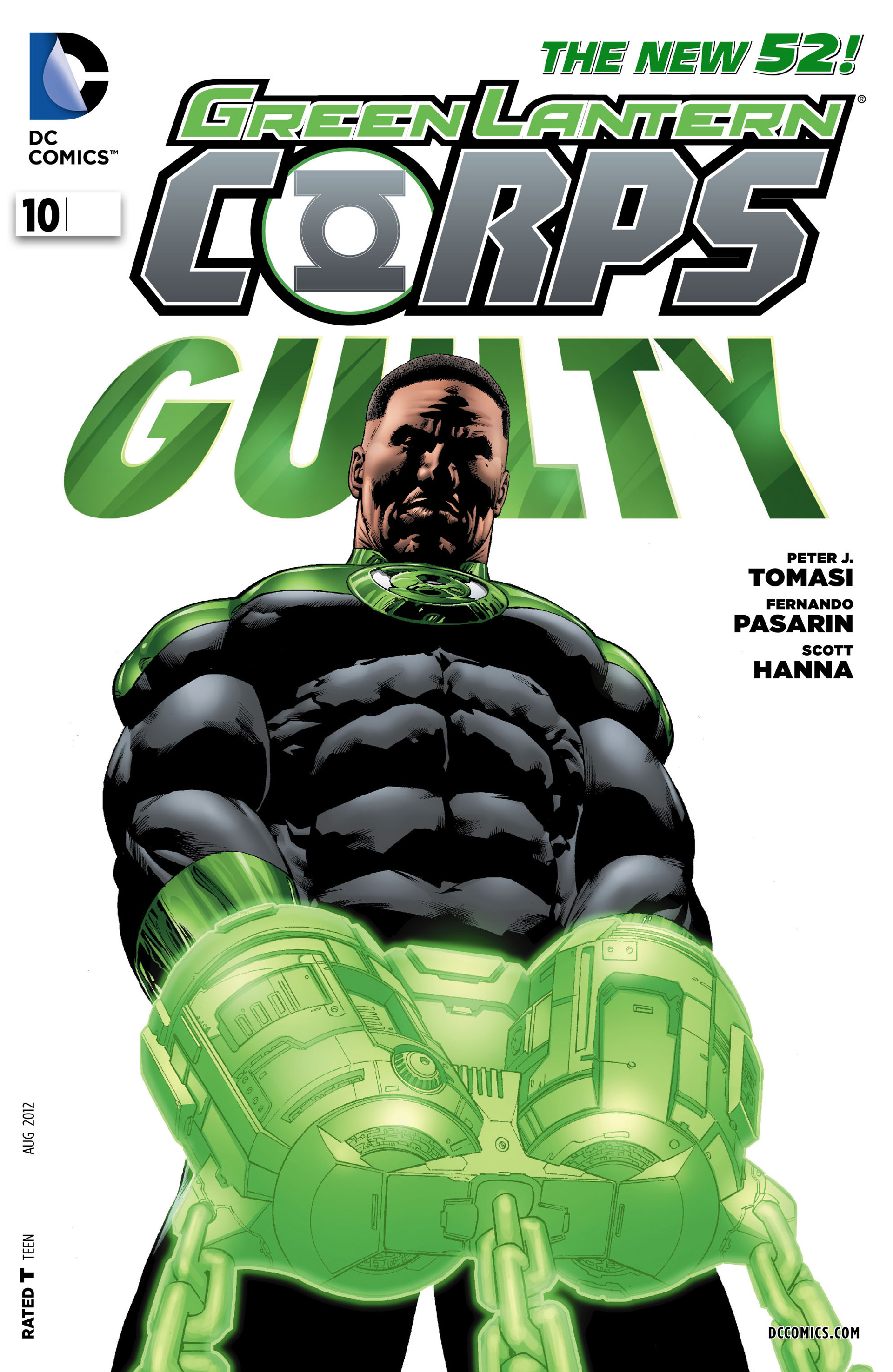 Read online Green Lantern Corps (2011) comic -  Issue #10 - 1