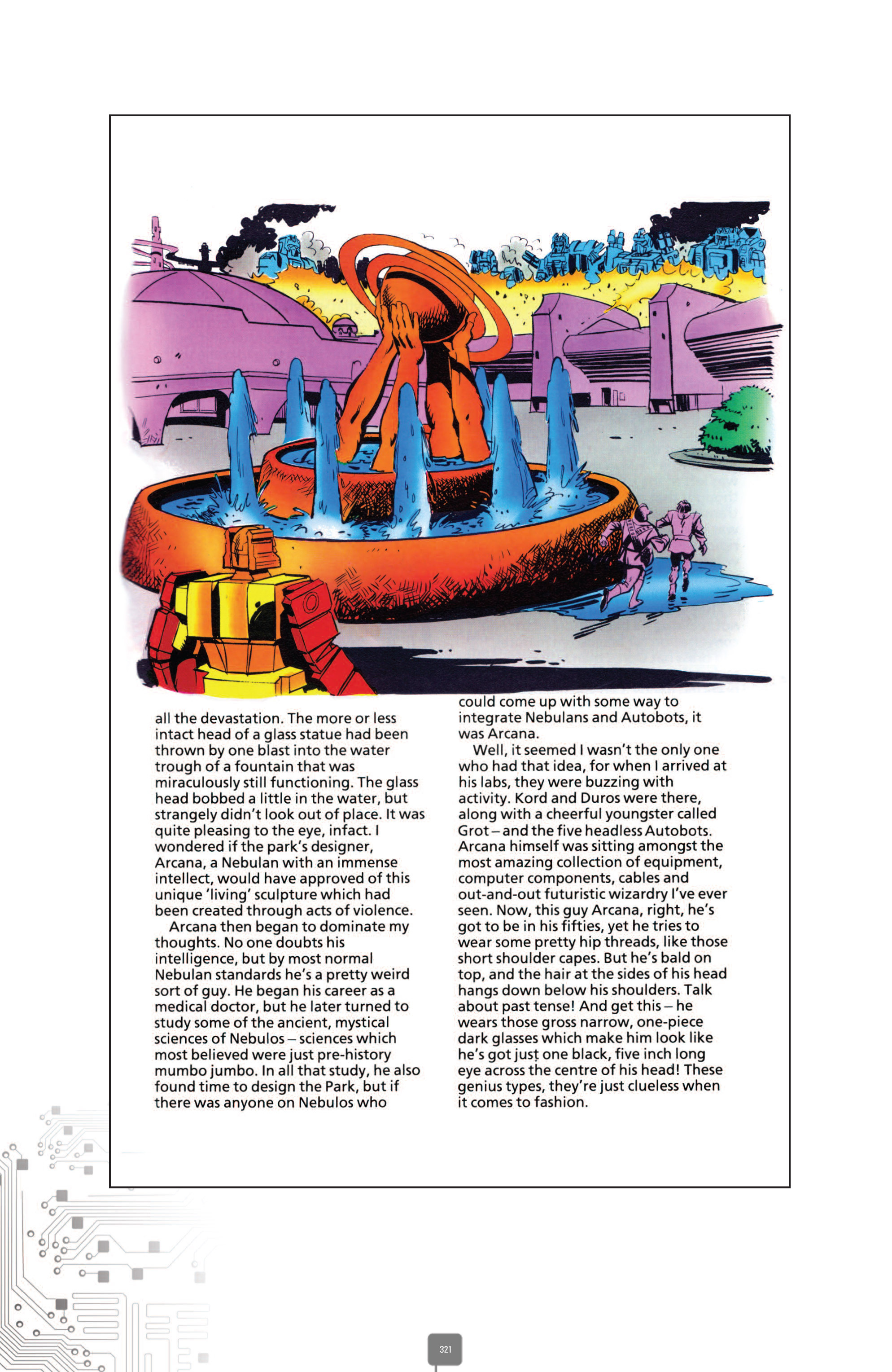 Read online The Transformers Classics UK comic -  Issue # TPB 4 - 321