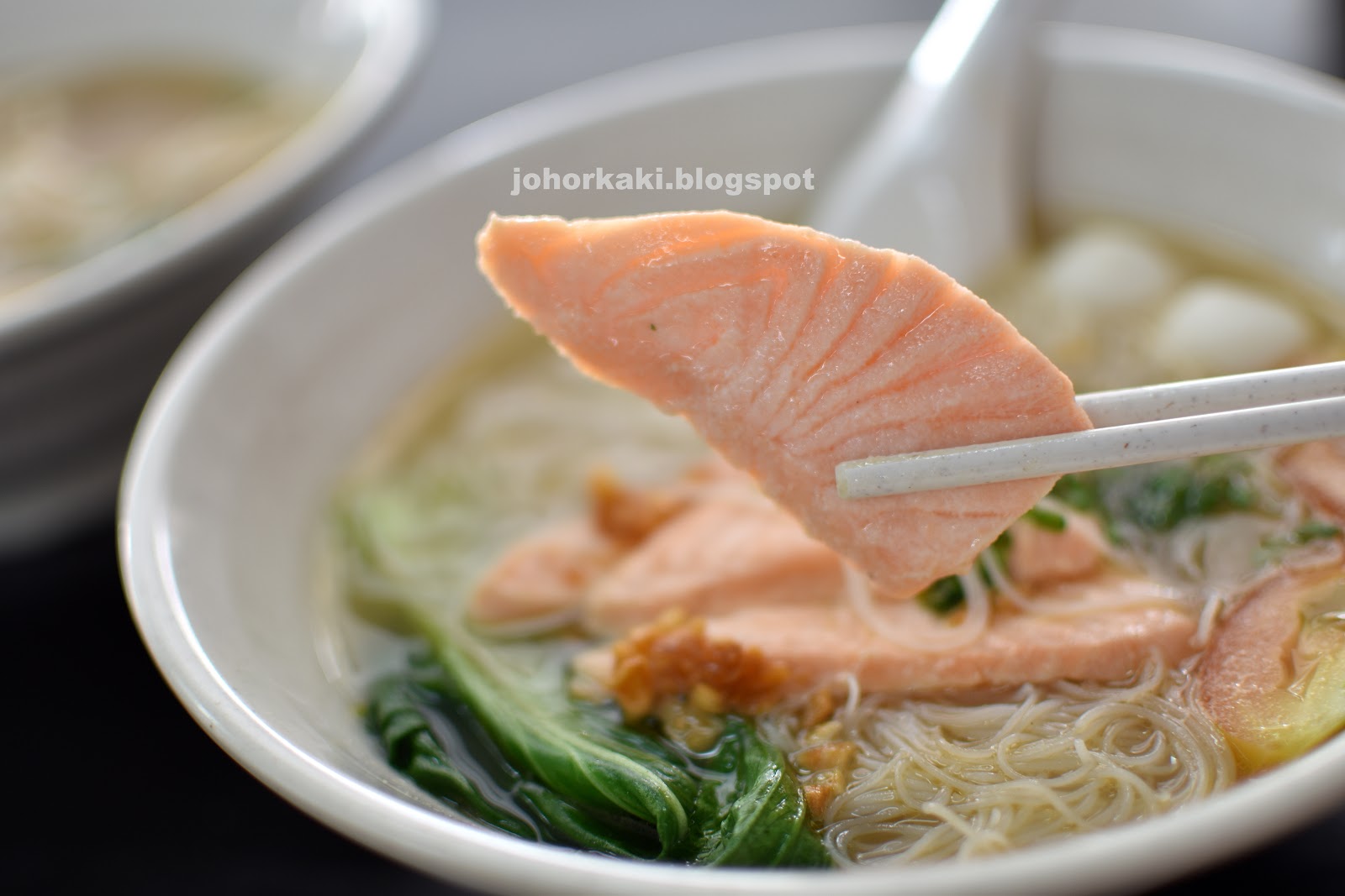 Chef Ong Salmon Fish Head Soup & Sashimi 三文鱼头鱼片汤 JK1497 Tony Johor