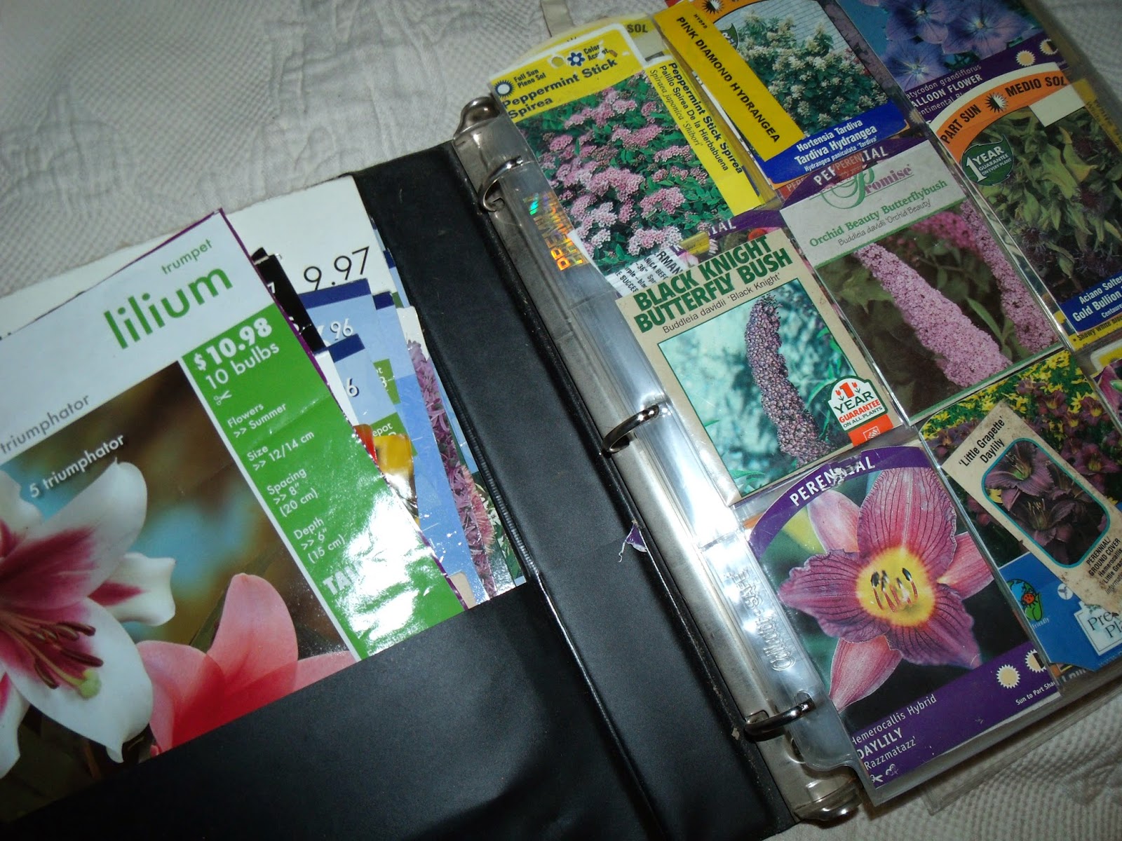 Gear Acres at Top of the Hill Plant Tags and Labels Organization