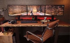 Best PC Gaming Room Ideas With 3 Main Monitor