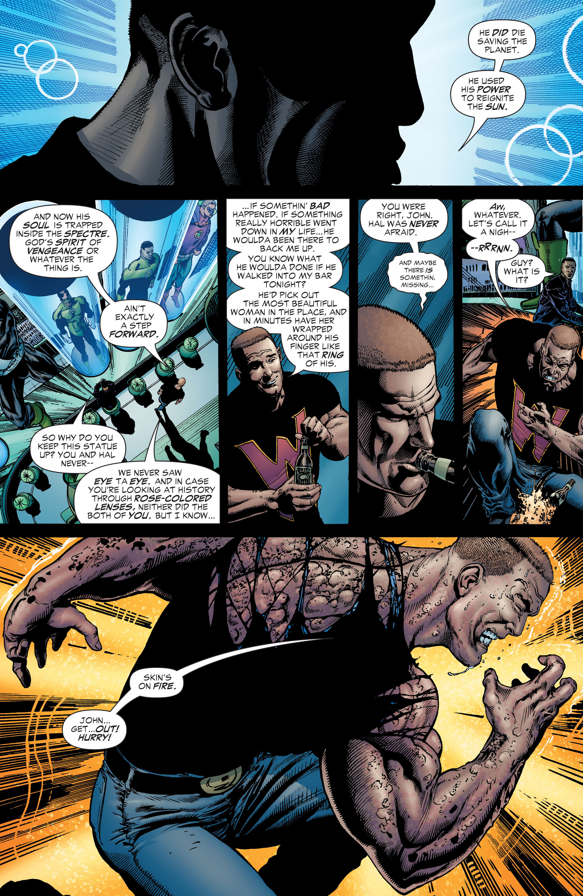 Read online Green Lantern: Rebirth comic -  Issue #1 - 19