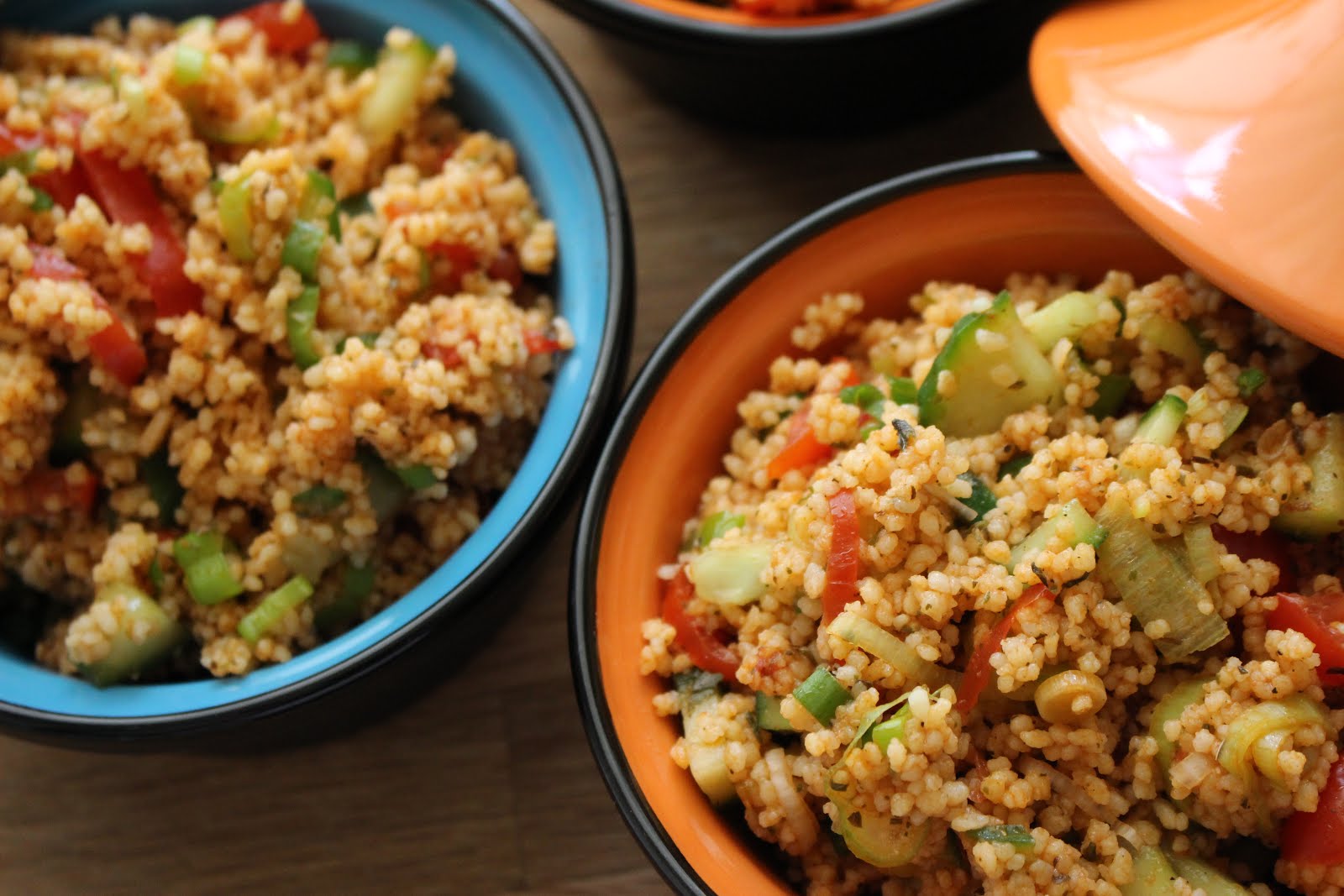 Leylas Leckereien CouscousSalat, einfach, schnell und natürlich