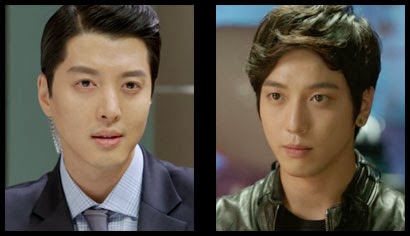 Lee Dong Gun as Kim Shin and Jung Yong Hwa as Park Se Joo