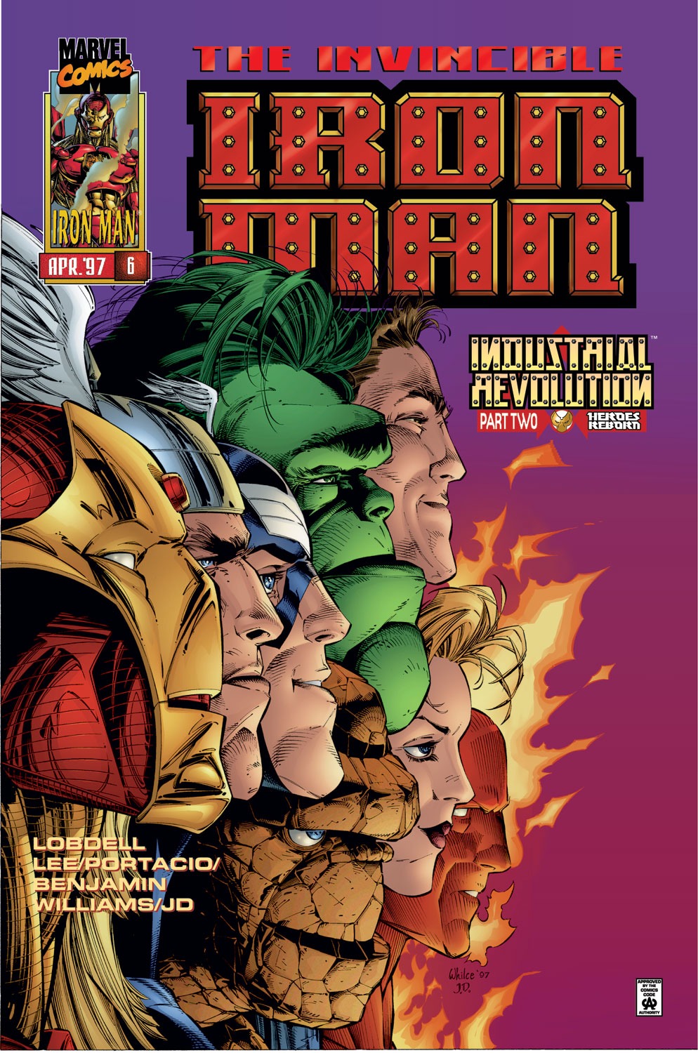 Read online Iron Man (1996) comic -  Issue #6 - 1