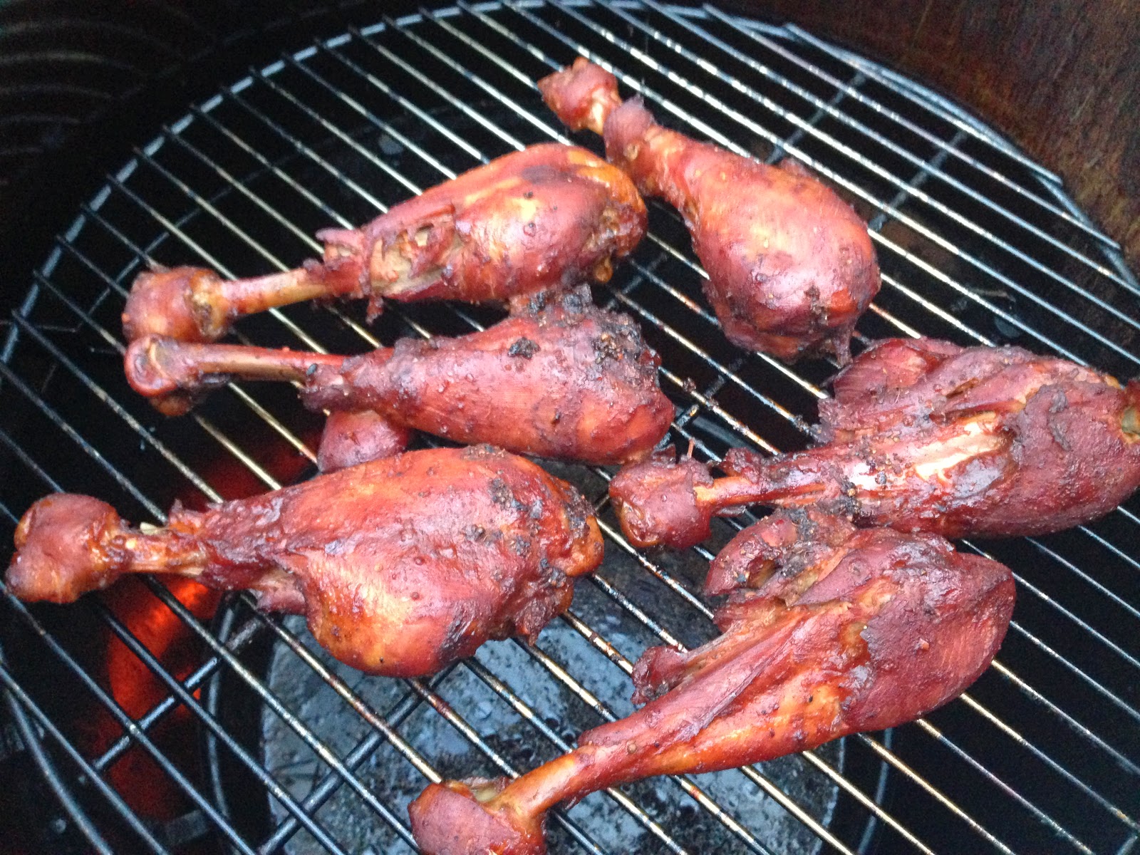 Sous Vide by Me, Kosher Dosher Smokey TurkeyLegs SousVide