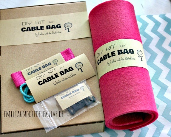 DIY Cable Bag - Emilia und die Detektive