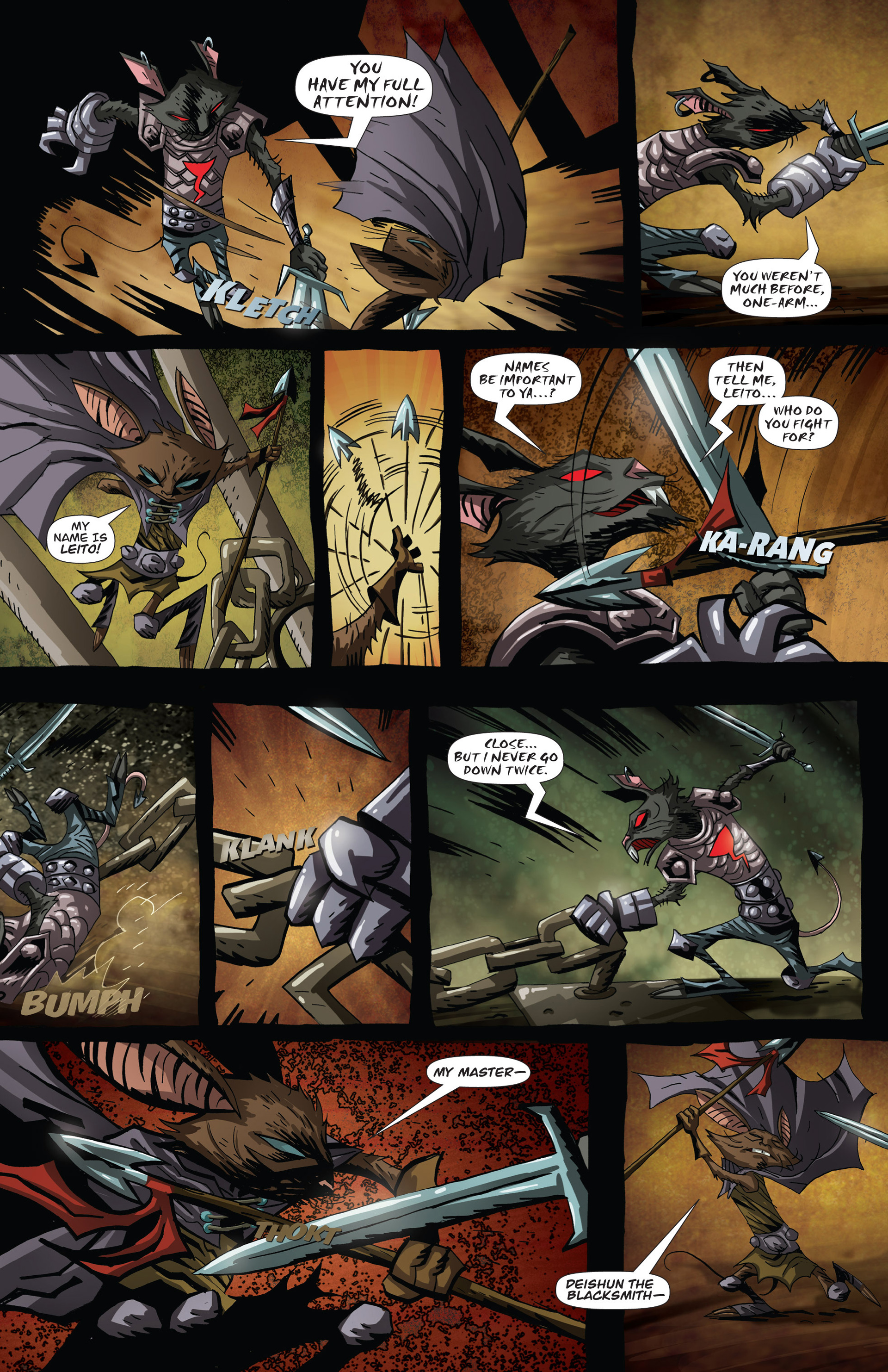 The Mice Templar Volume 4: Legend issue 7 - Page 14