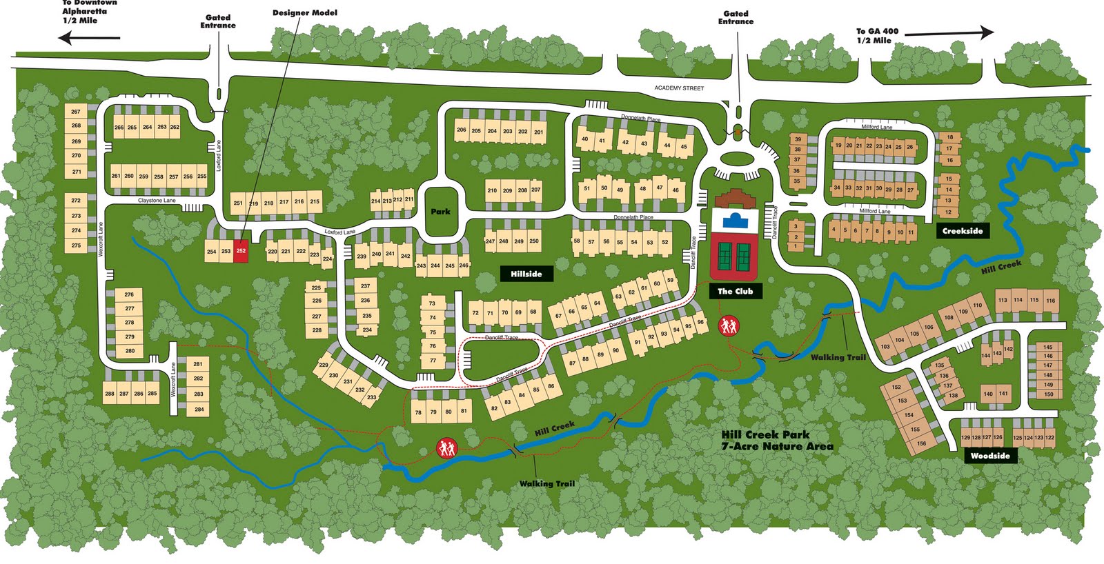 Academy Park Townhomes In Alpharetta Johns Wieland Academy Park