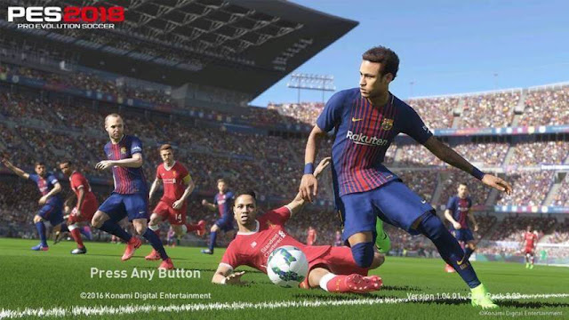 PES 2018 Start Screen for PES 2017 PES 2018 Start Screen for PES 2017