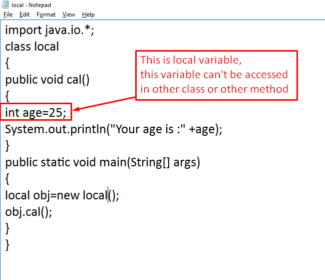 JAVA BASICS - RAMESH'S BLOG