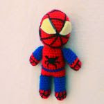 PATRON GRATIS SPIDERMAN AMIGURUMI