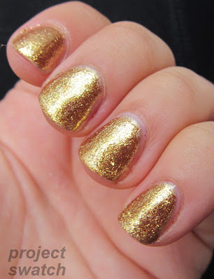 OPI Goldeneye swatch