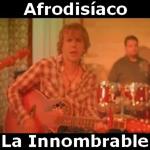 Afrodisiaco - La Innombrable Letra y acordes de guitarra y piano