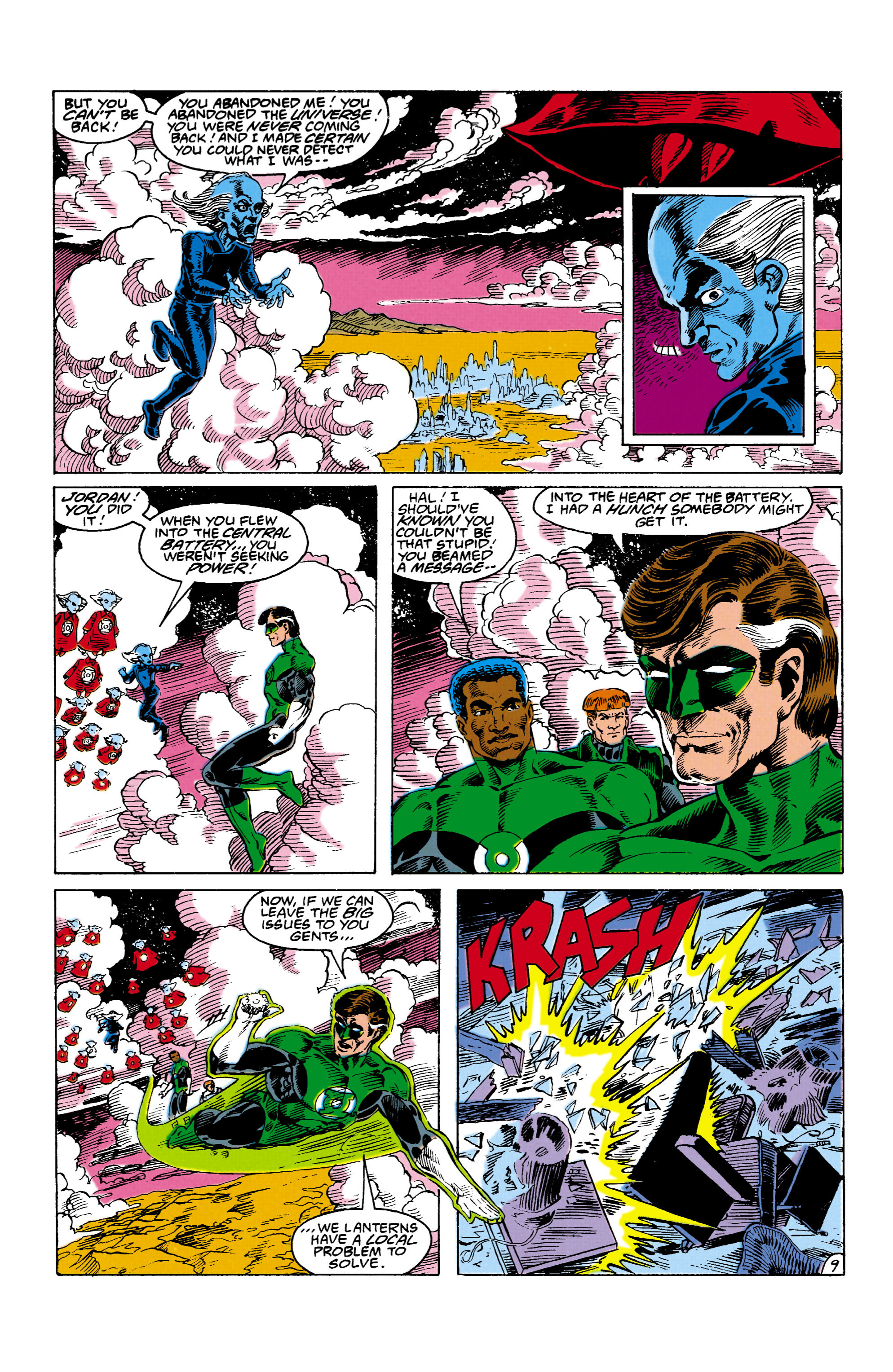 Read online Green Lantern (1990) comic -  Issue #7 - 10