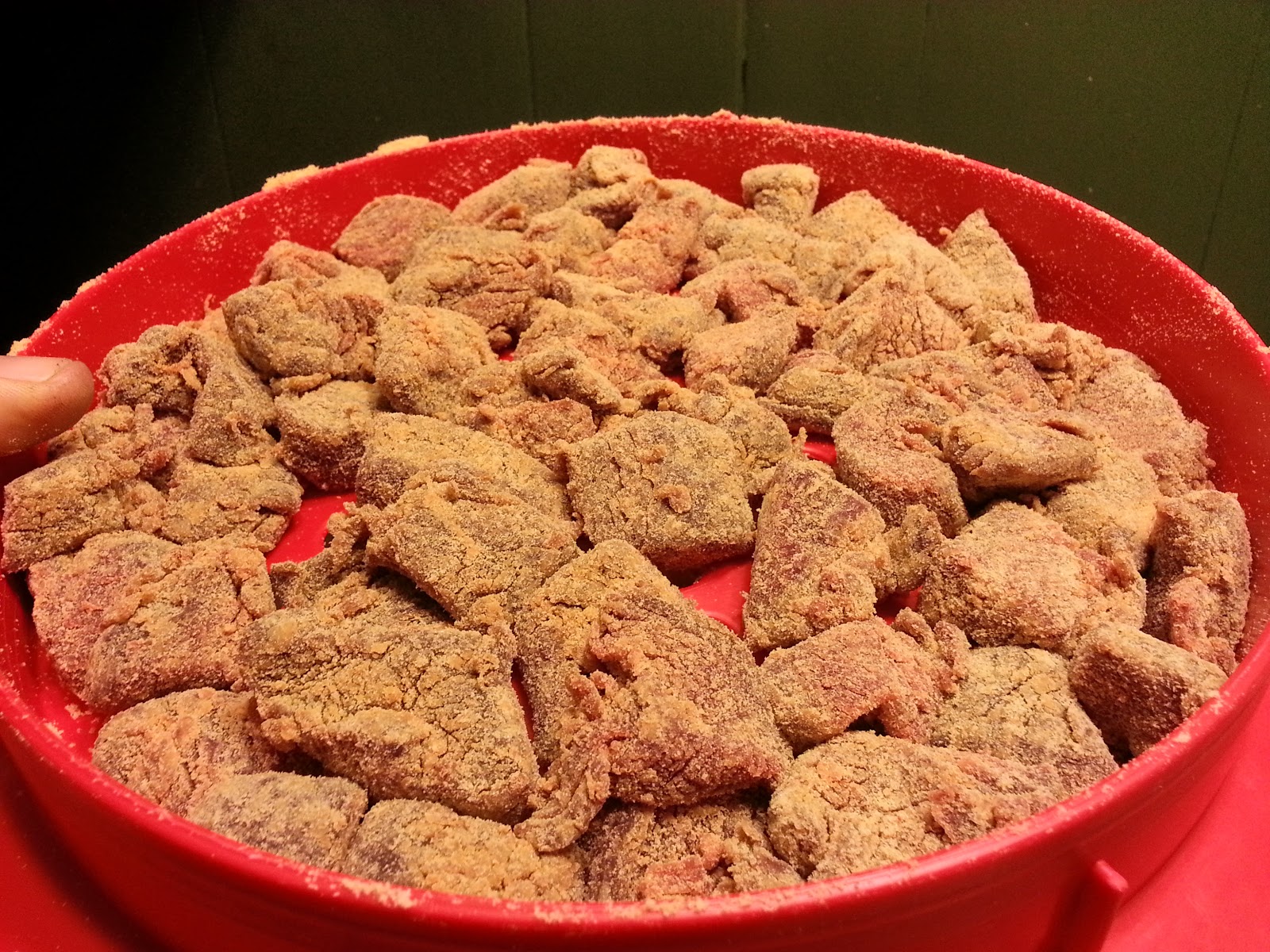 Deep Fried Venison Steak Nuggets!! 01122013