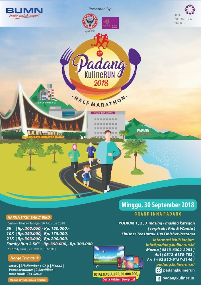 Padang KulineRun • 2018 Padang KulineRun • 2018