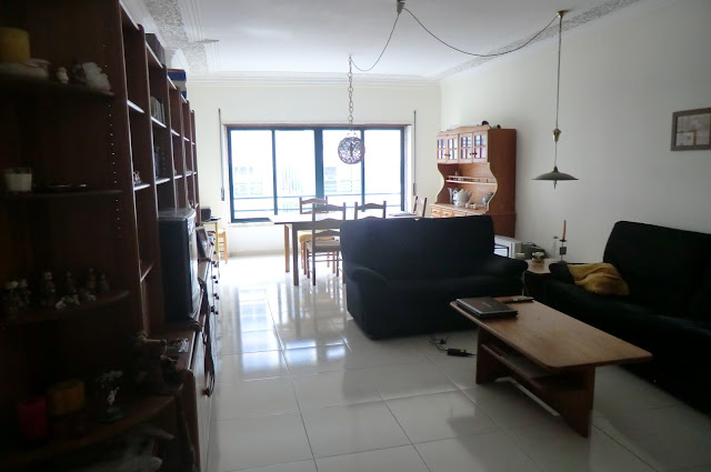Antes e Depois na sala de estar e jantar. Blog Achados de Decoração