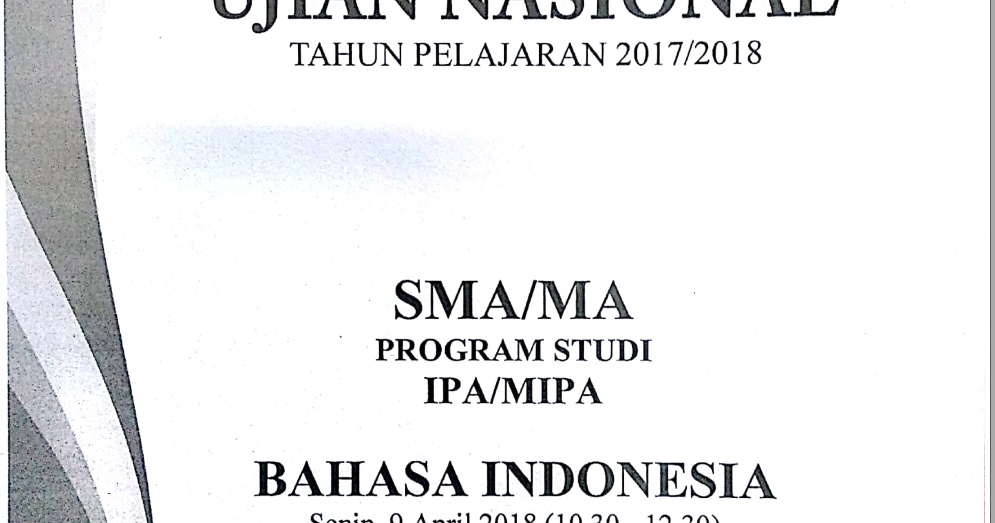 Pembahasan Soal Un 2017 2018 Sma Ma Bahasa Indonesia Nomor 30 Pengembangan Topik Cerita Zuhri Indonesia