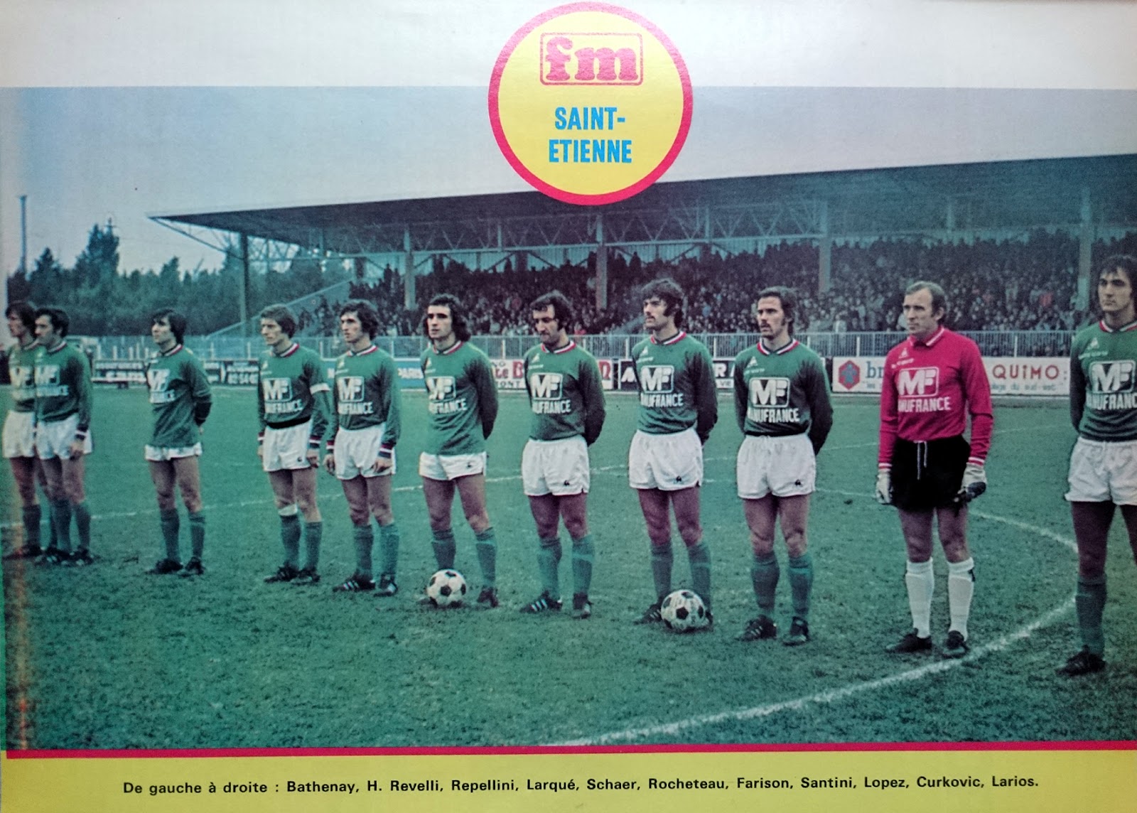 A.S SAINTETIENNE 197576.