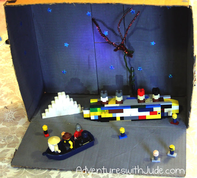 Titanic Lego Diorama