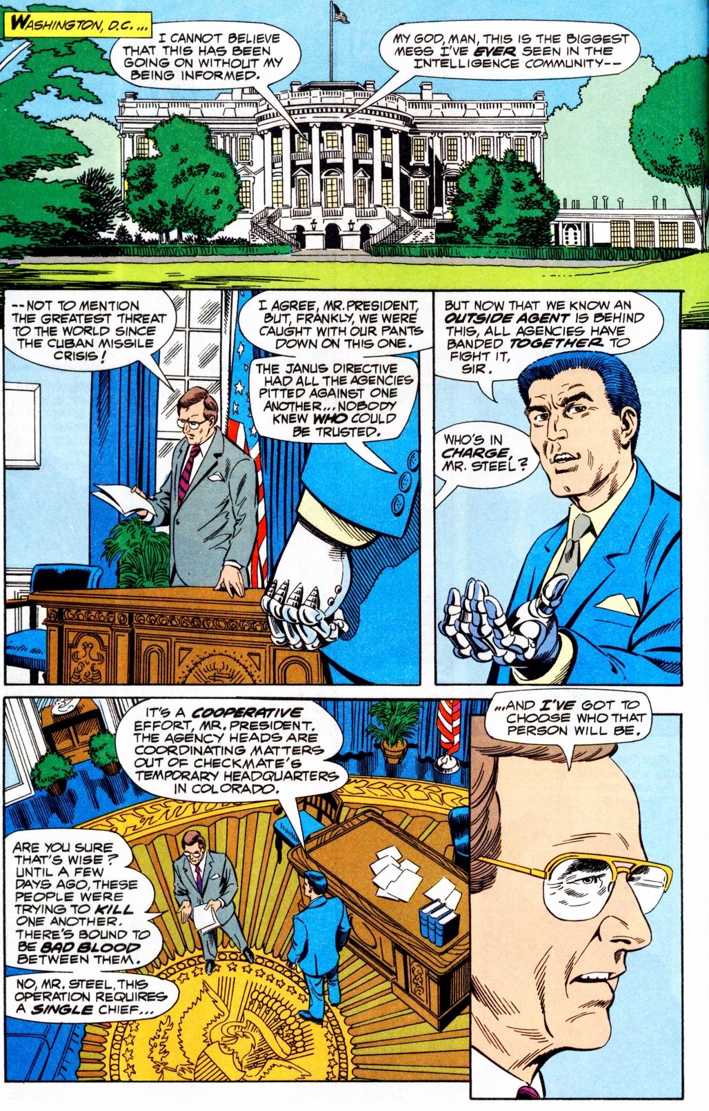 Read online Checkmate (1988) comic -  Issue #18 - 7