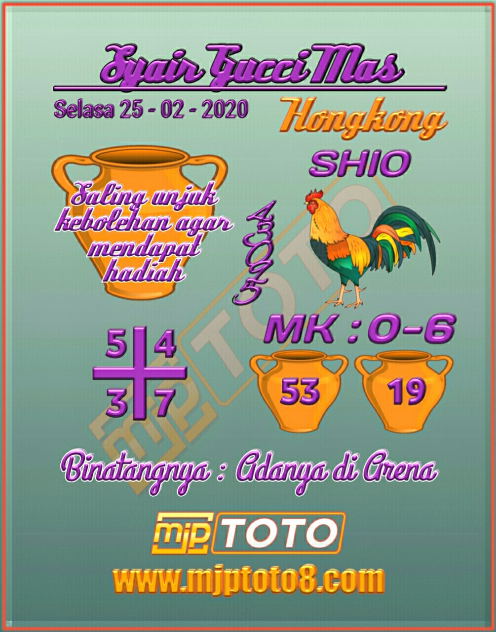 Prediksi Syair Hk 25 Februari 2020 Syair Togel Hk Pangkalantoto Prediksi Syair Hk 25 Februari 2020 Syair Togel Hk Pangkalantoto