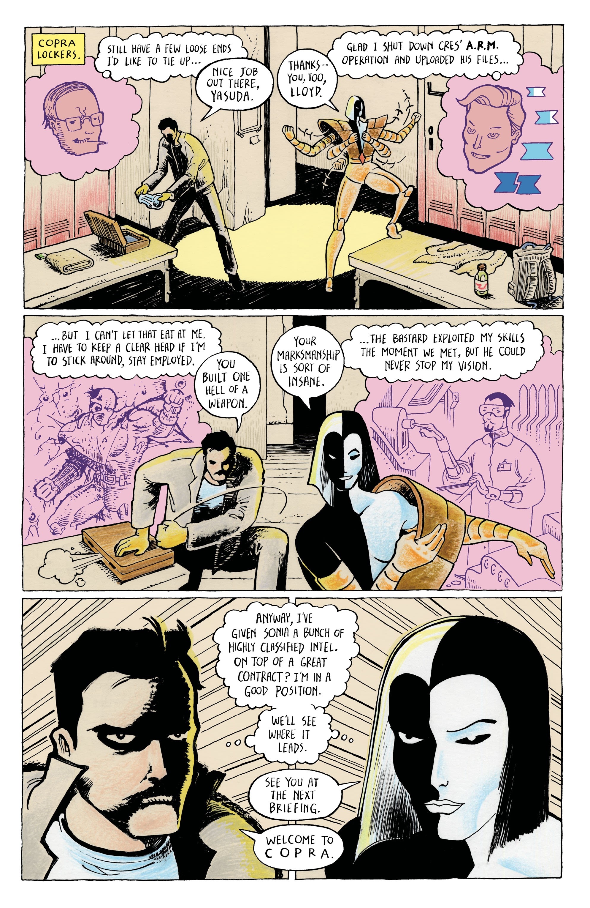Read online Copra (2019) comic -  Issue #41 - 6