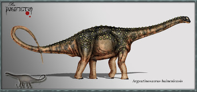 dinosaurios de Argentina Argentinosaurus