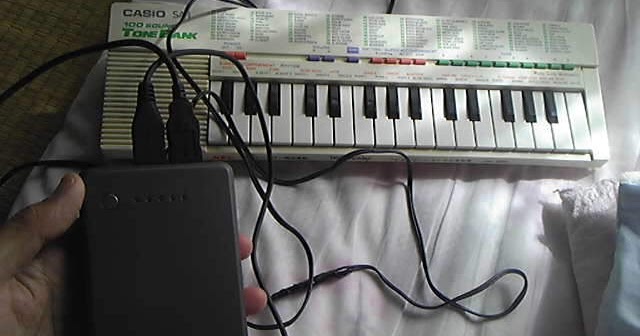CASIO SA-5 サーキットベンド仕様 改造キーボード