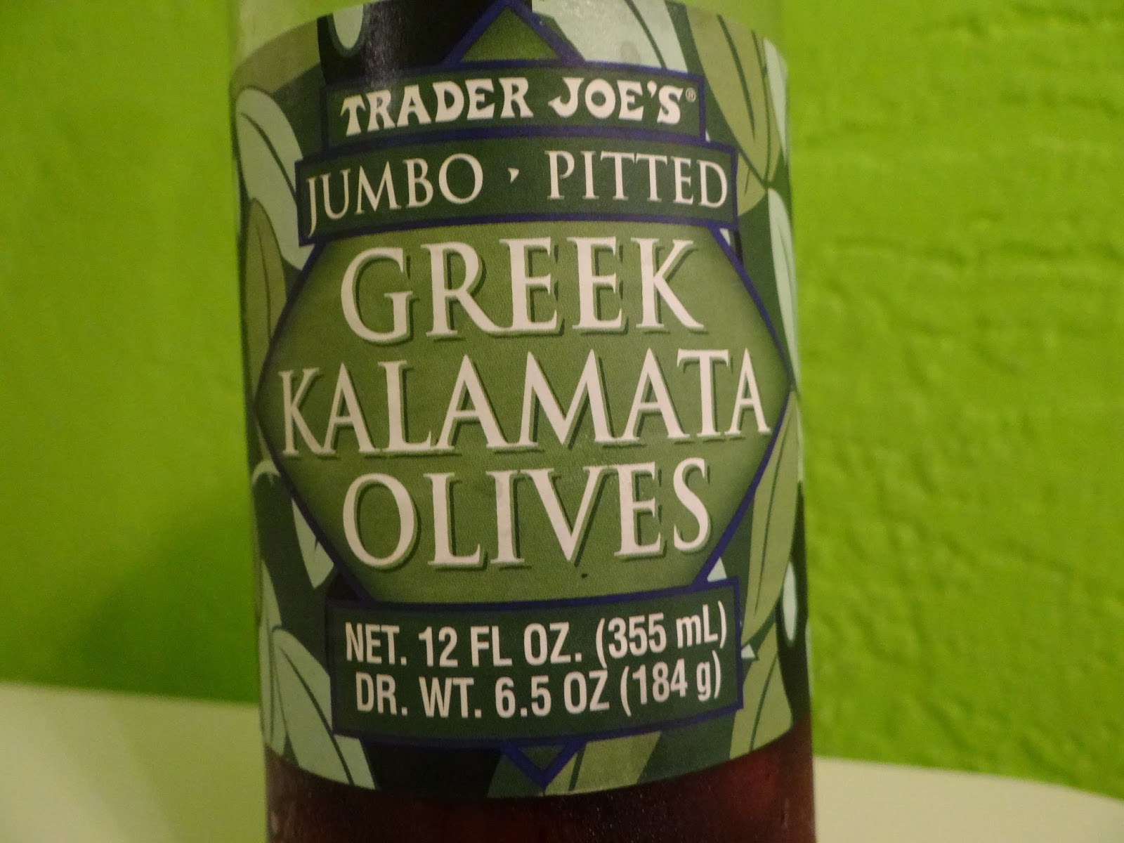 Trader Joe's 365 Day 192 Greek Kalamata Olives (Jumbo Pitted)