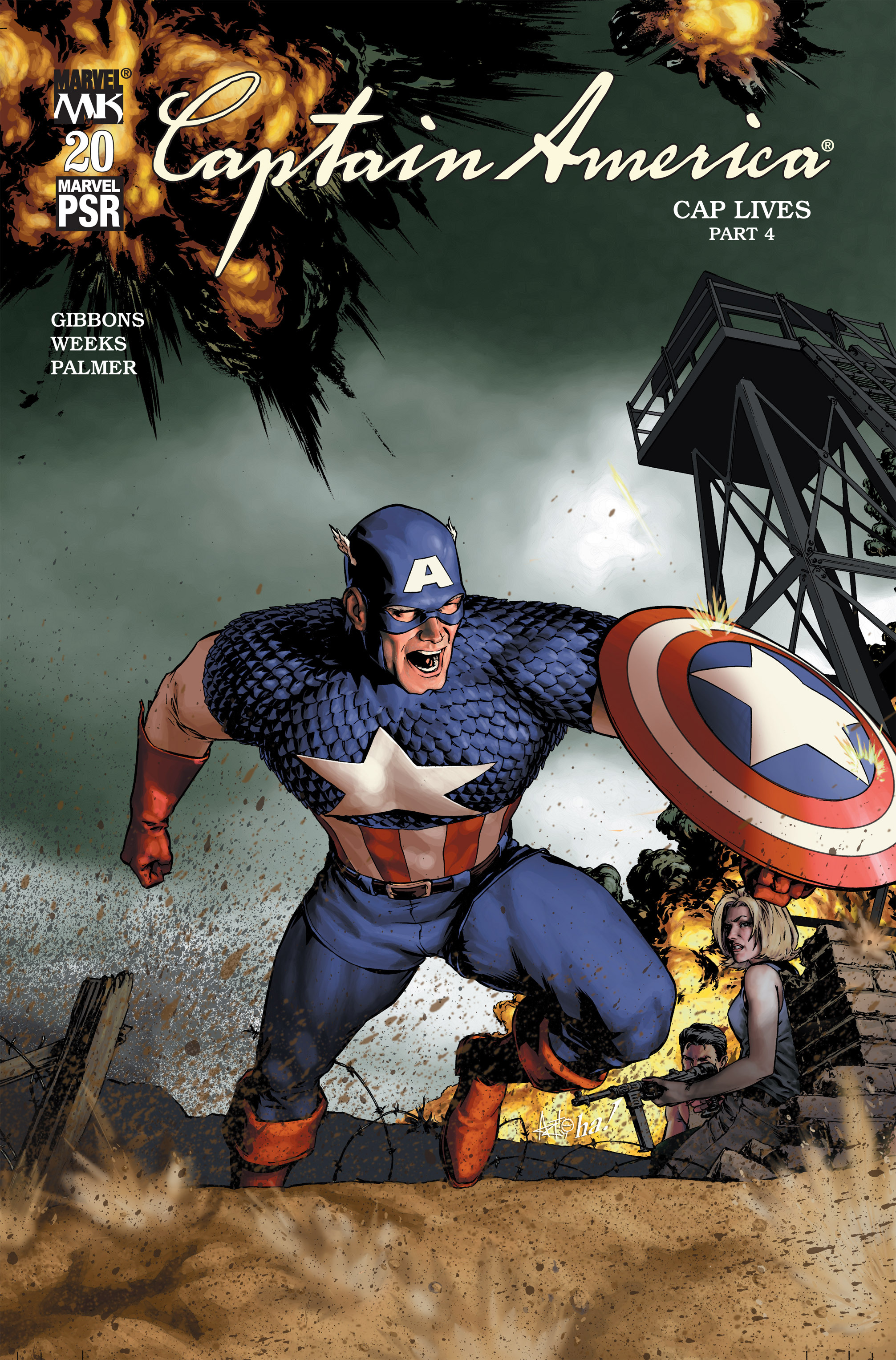 Read online Captain America (2002) comic -  Issue #20 - 1